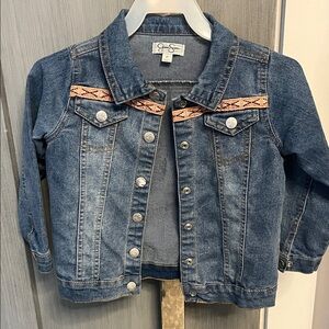 Jessica Simpson 4T Girls Denim Jacket #boho #denim #toddler #preppy